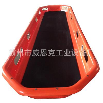 分离式救生架野外山上海上救急蓝式防护架一体式分体式船型担架