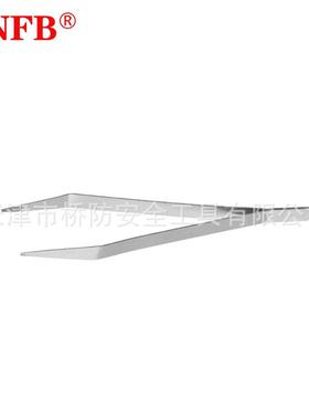 桥防/CNFB 304不锈钢镊子防潮耐腐蚀无磁T88308天津桥防