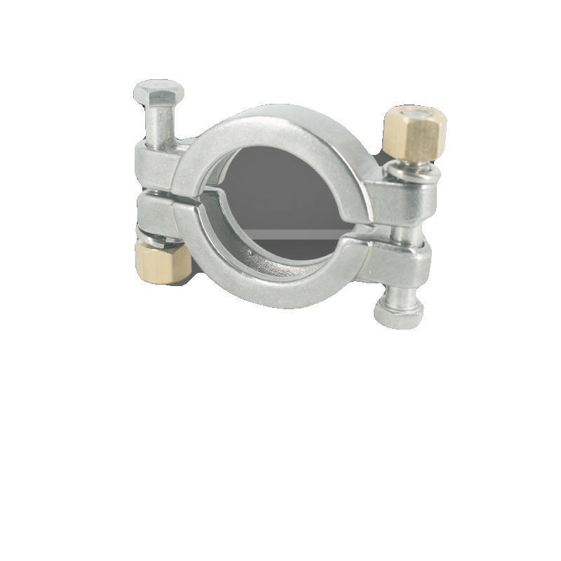 304不锈钢高压卡箍卫生级固定管箍快装卡盘接头管子夹紧固喉箍