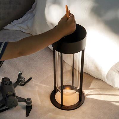 意大利 In Vitro 极简客厅卧室氛围灯手提充电户外露营便携式台灯