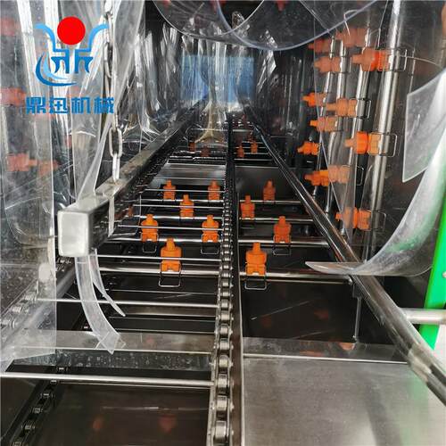 食品塑料筐清洗机 三段式洗箱机 操作简单 鼎迅制造