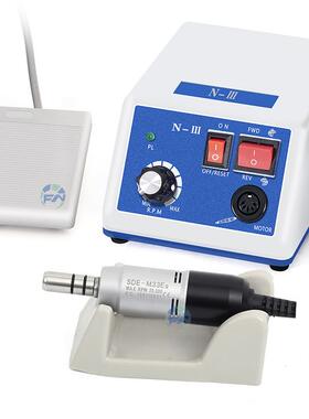 有刷N3小型电动技工M33es一机头打磨机艺齿美甲机抛光直弯牙机