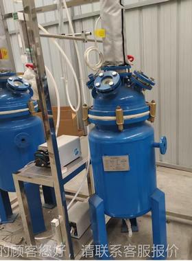 lqt-0620精馏回收罐工业验室精塔馏塔实实验设备乙精馏醇塔