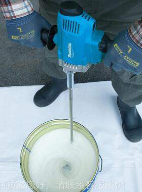 搅拌机6600X搅拌机电动工业打灰B机腻M子粉大673功电率钻