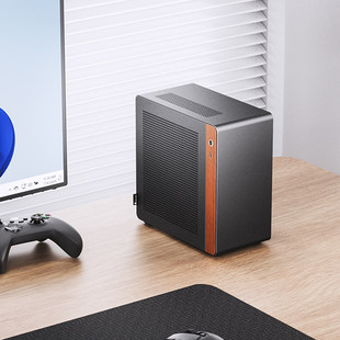 Jonsbo Qiao Sibo N10 алюминиевых сплавов 1U источник питания ITX рабочий стол MINI мини NV10 компьютер шасси