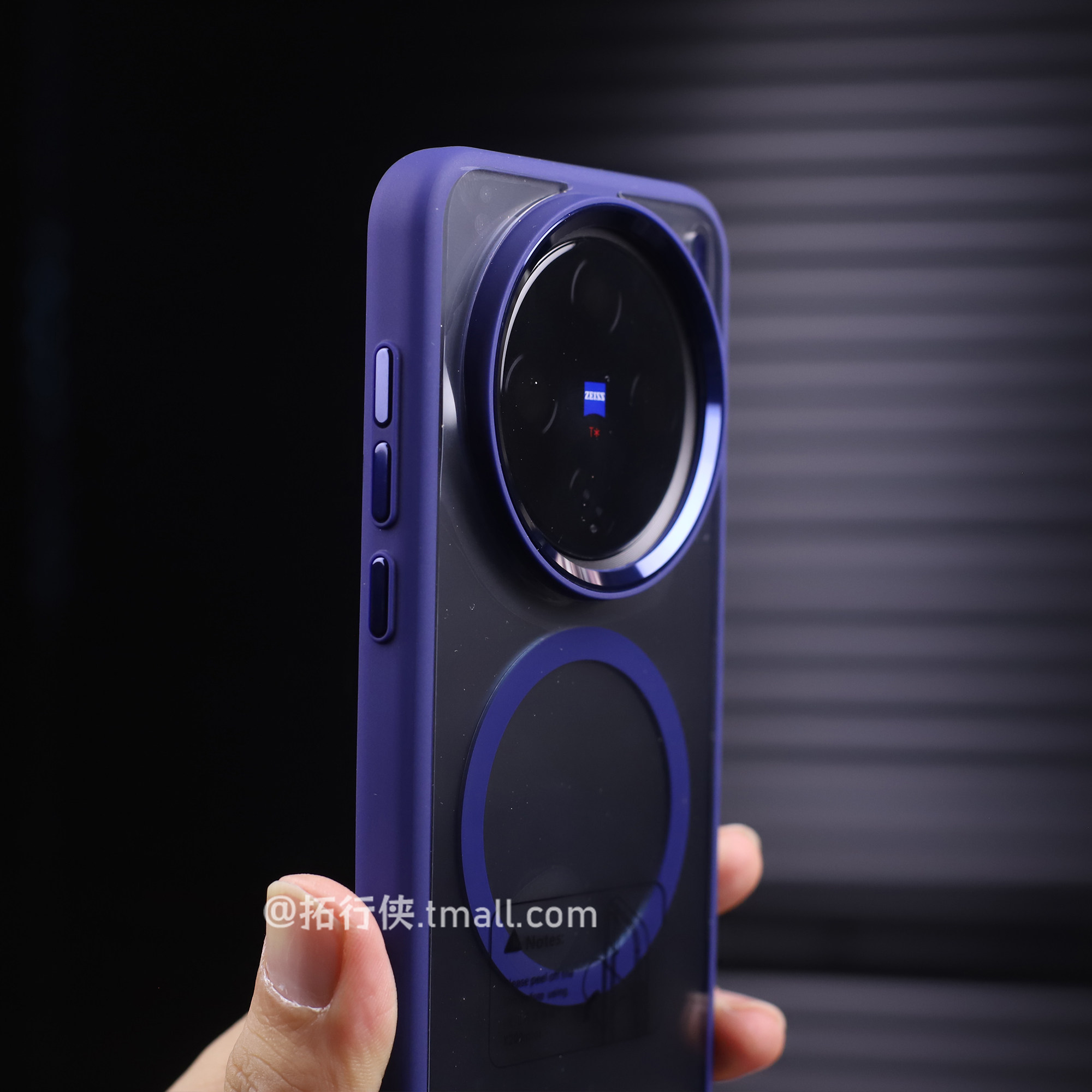 【宝蓝高透金盾强磁吸壳】适用vivoX200手机壳X200Promini透明x300无线充电金属镜框加高大孔高档男女保护套