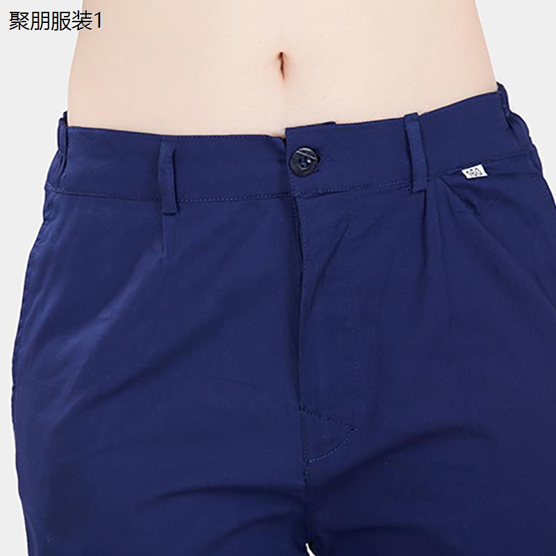 纯棉工作服裤子夏季薄款