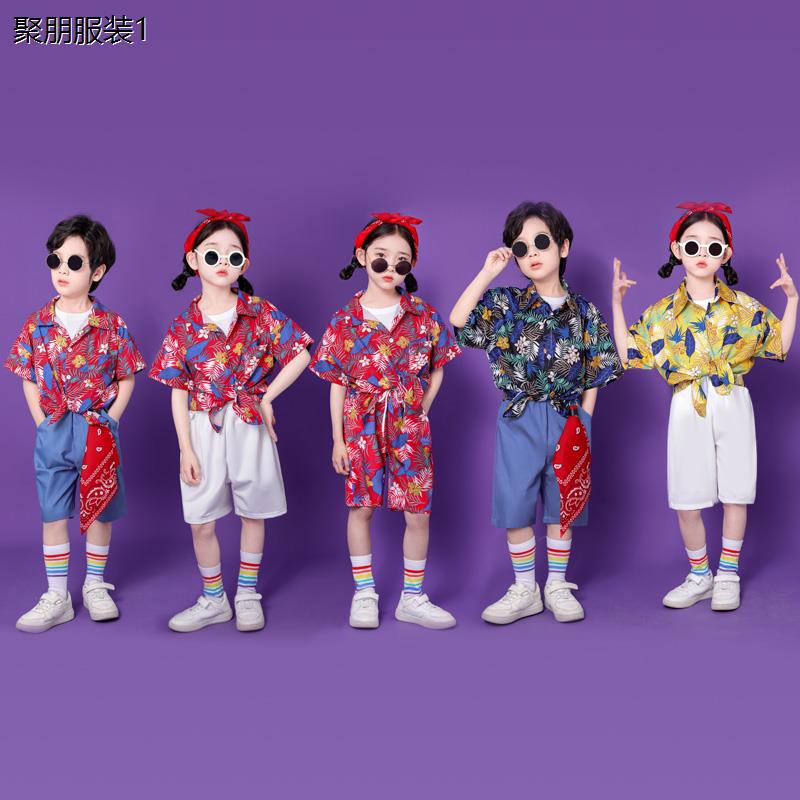 六一儿童港风啦啦队操演
