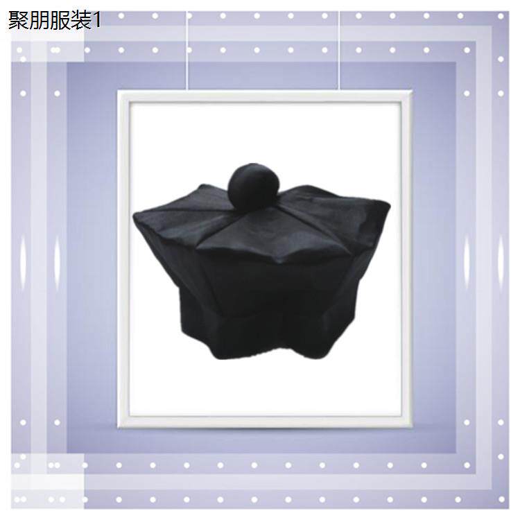戏曲英雄帽古装素罗帽螺