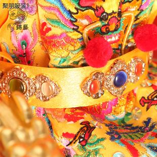 小神像装饰软身女神衣袍腰带大号王爷男腰封饰品身佛像神袍配饰