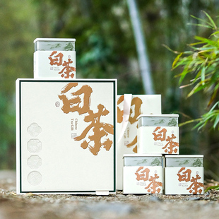 茶叶包装春和安吉白茶白毫银针空礼盒一斤装高端茶叶礼盒2025新品
