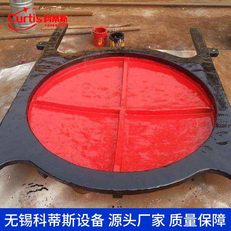 闸门污水闸门铸铁闸门大中型闸门双向止水铸铁镶铜圆闸门