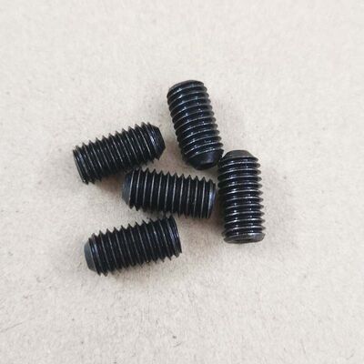 【M2/M2.5/M3】12.9级高强度发黑碳钢内六角凹端紧定螺丝钉