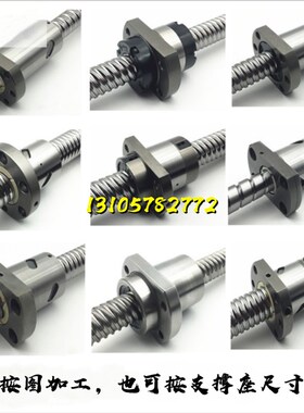高速静音SFS2010滚珠丝杆螺母20w20 2510 2525 3210大导程丝杠322