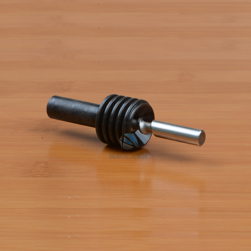 3D打印机配件陶泥颗粒粉末挤出机微型螺杆8MM喉管送进料料杆料筒