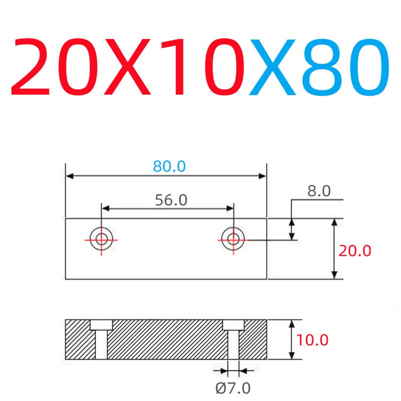 注塑压铸模具滑块压条加硬耐磨行位压块导向块精密U标准零配件镶