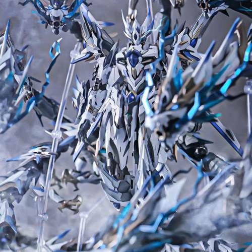 魔动核拼装机甲模型吕布白起手办