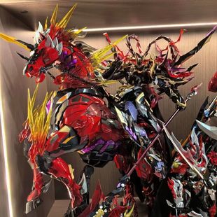 高达模型摩动核熬丙哪吒吕布关羽白起高达拼装模型玩具盲盒手办