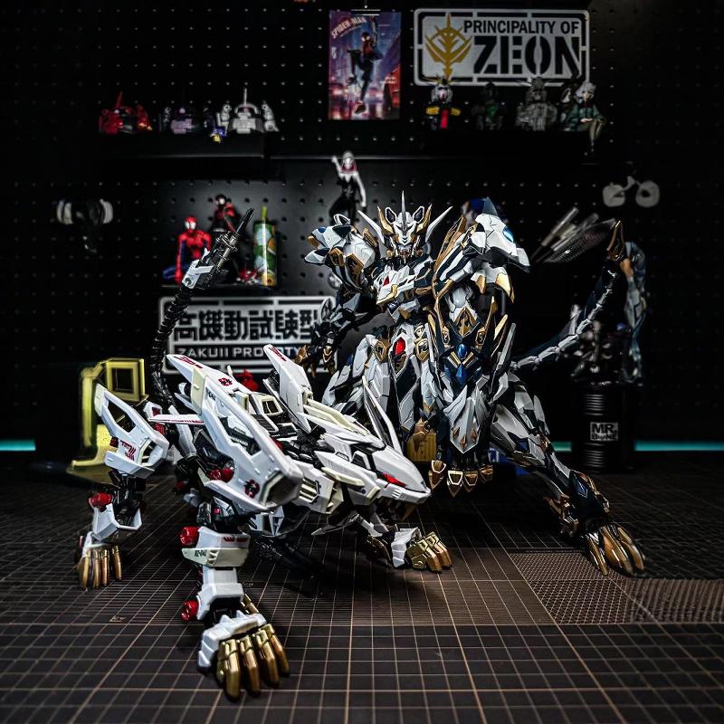 吕布敖丙机甲手办三国高达摩动核