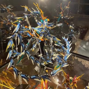 大班模型动漫摩动核敖丙吕布曹仁白雪姬机甲拼装手办玩具盲盒模型