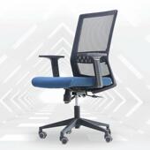 人体工学办公椅透气网布办公椅简约旋转转椅办公电脑椅会议椅