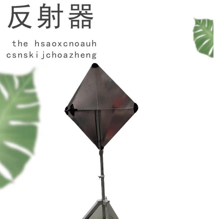 船用雷达反射器铝质反射器12161824寸演习救生雷达角反射器配支架