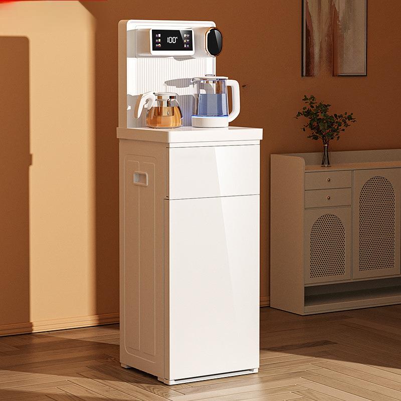 简约轻奢饮水机茶吧机家用下置水桶智能语音冷热全自动一体机新款