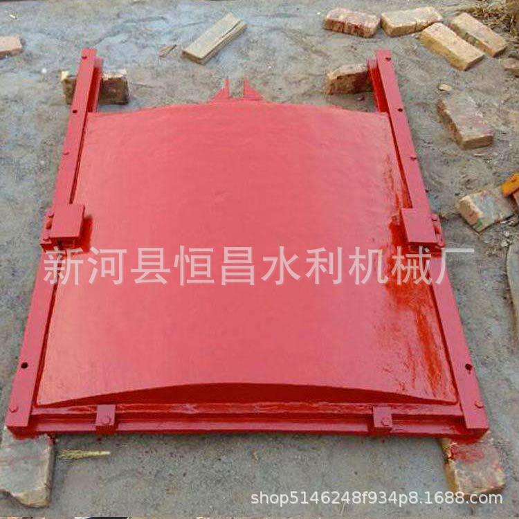 铸铁闸门启闭机机手动机闸一体渠道铸铁拍门镶铜方圆水利闸门