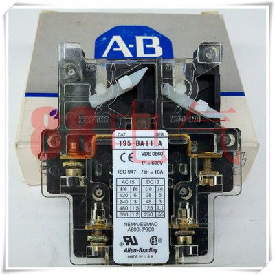 －AB/Allen-Bradley195-BA11A辅助触点195-BA11A