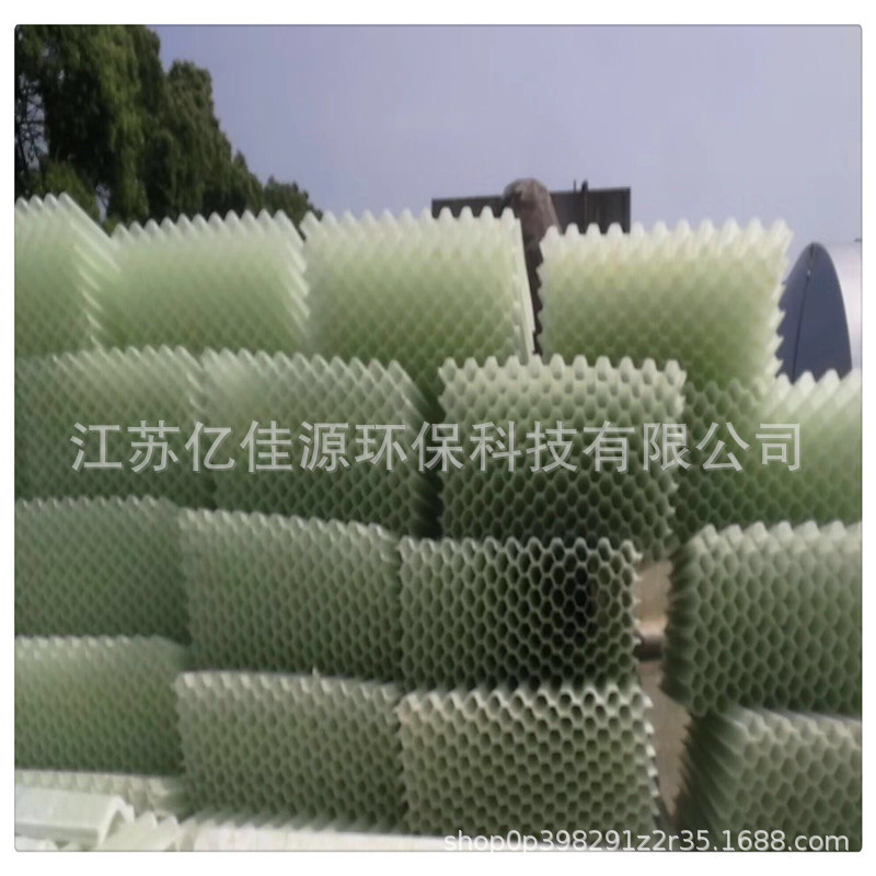 厂家生产玻璃钢斜管填料六角蜂窝填料 污水处理斜板填料