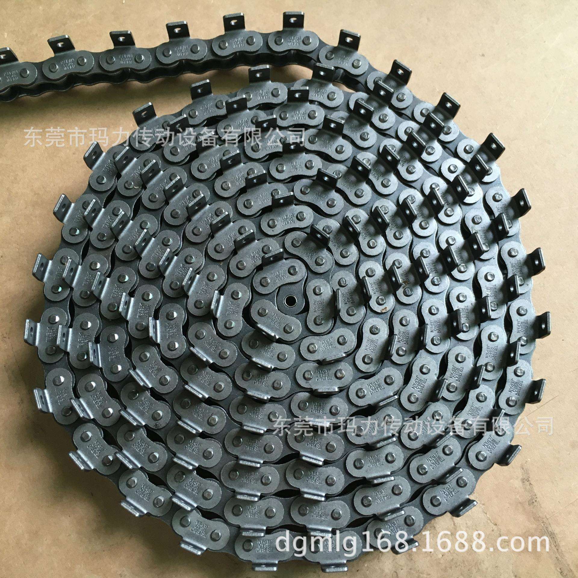 供应椿本链条TSUBAKI链条弯板链条RS502LK1电池设备链条