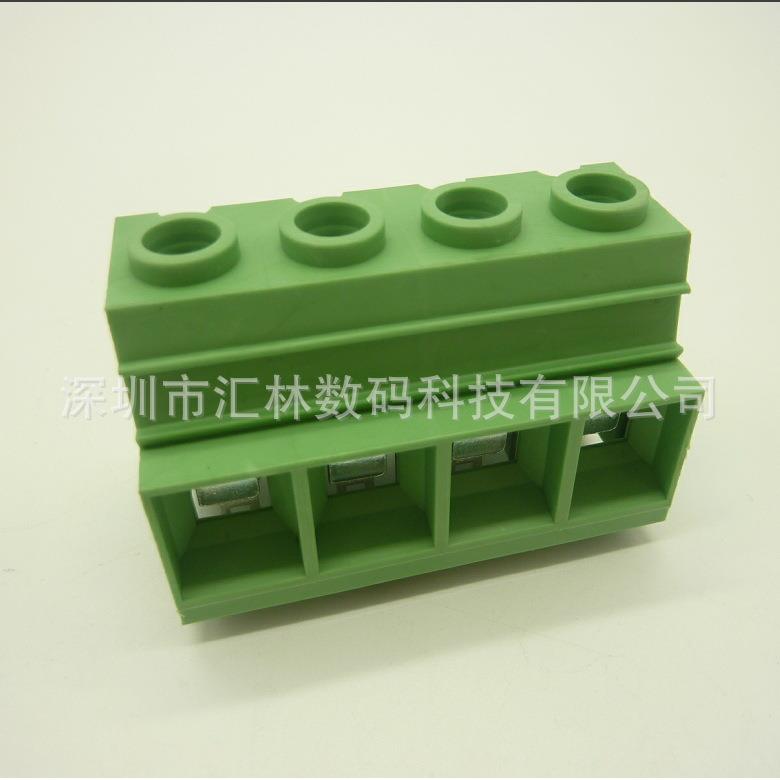 供应升降式10.16间距双排针脚电流64A电压600V功率型端子台