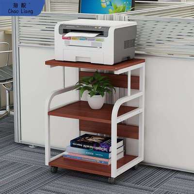 打印机架子多层置物架简约现代移动落地办公桌边家用主机箱收包邮
