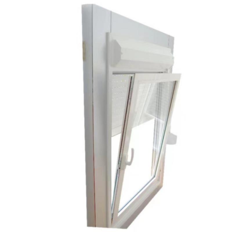 塑钢内开内倒窗带遮阳帘实德875×1335mm