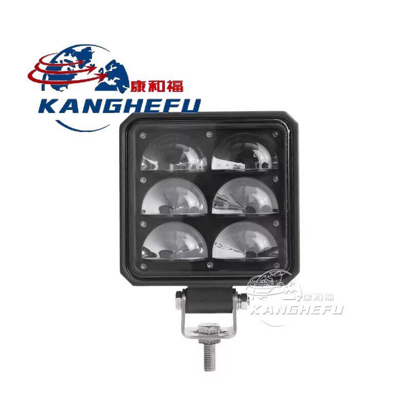 适用LED叉车倒车警示灯U形灯光型红光弧形特种车边界指示灯10-80V