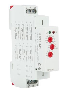 GRT8-M1导轨式安装小型功能时间继电器AC/DC12V~240V（1个）