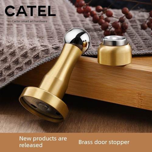 卡特不锈钢吸门新浴室门后吸门固定防撞防盗门地板吸门塞