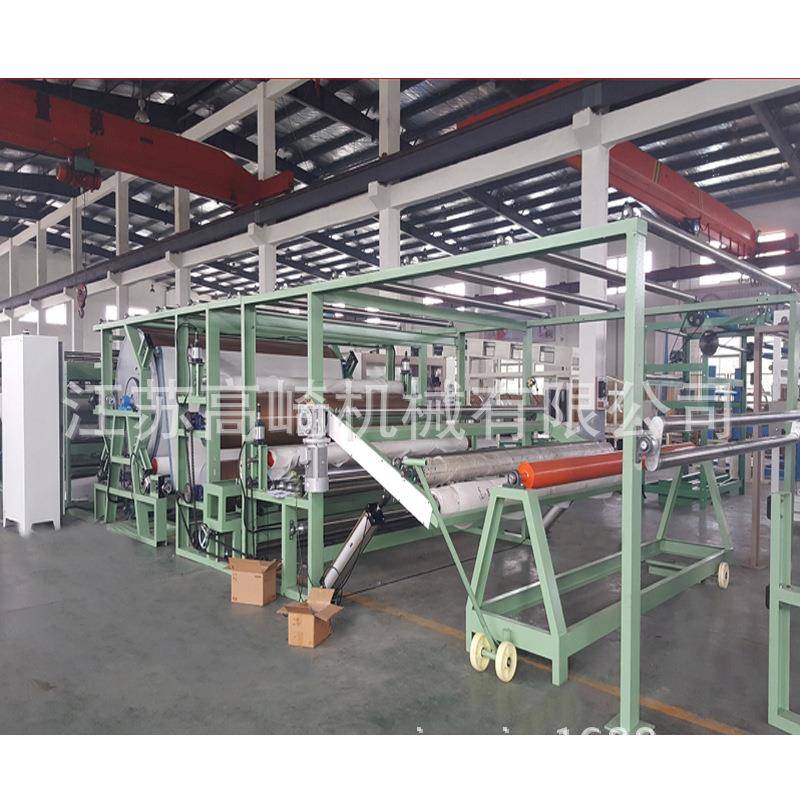 提花布无纺布复合机家纺墙布复合机打大卷桩油胶复合机