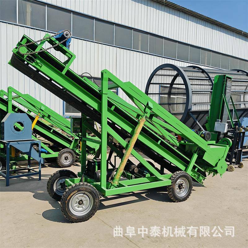 液压升降款四米取料机牧场用电动款挖草机饲草池移动款挖料车