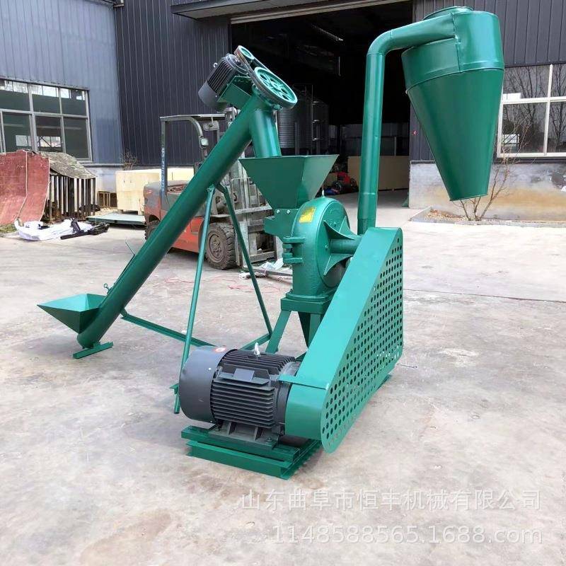 大型养殖厂化工原料细粉机齿盘粉碎机多功能玉米粮食磨粉机