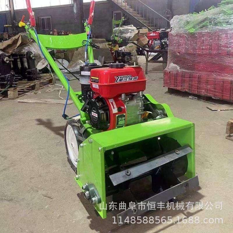 园林翻地除草机小型手扶微耕机果园农场旋耕松土机