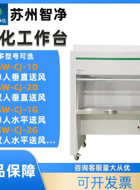 苏州SW-CJ-1D/2D/1FD/2G超净工作台实验室单双人垂直水平无菌