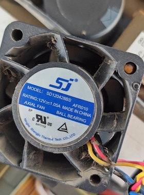原装生久SJ4028 12V 1.05A SD120428BS 4cm 高转速服务器散热风扇