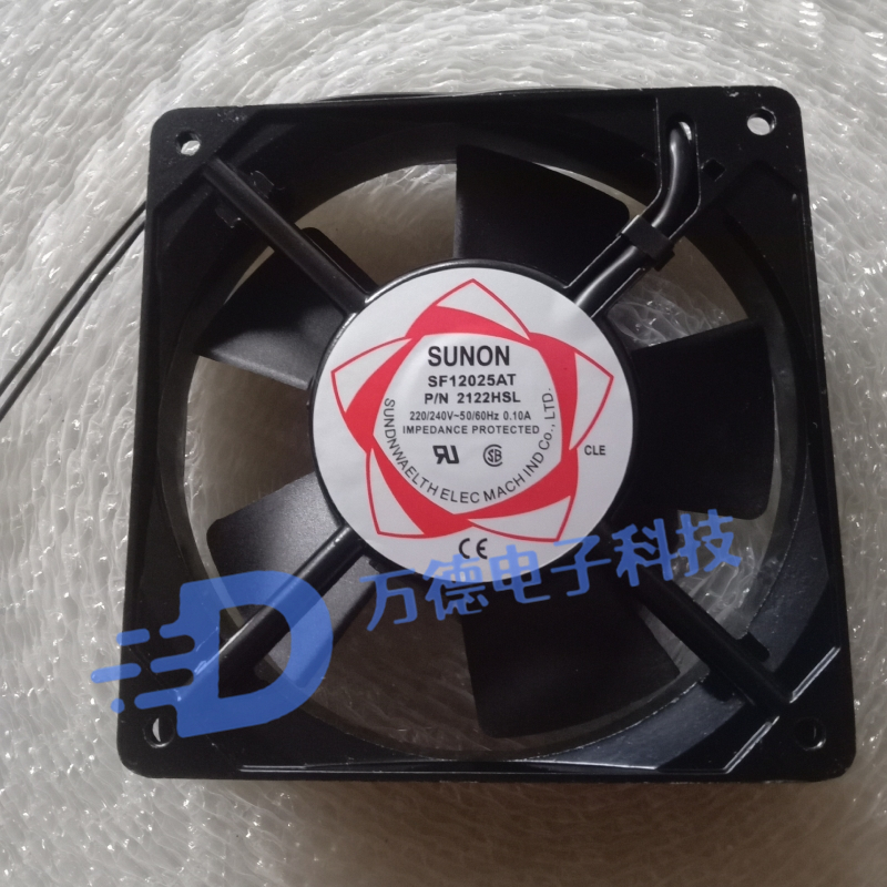 SF12025AT P/N2122HBL HSL SUNON建准 12CM 12025 220V散热风扇