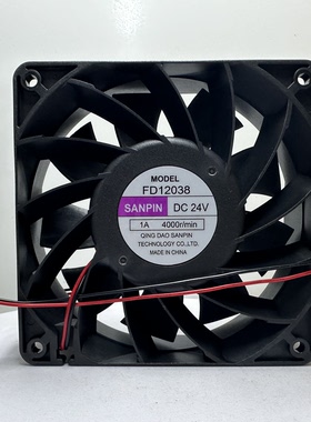 全新SANPIN GX12038 DC24V电焊机逆变器变频器散热风扇12CM 12038