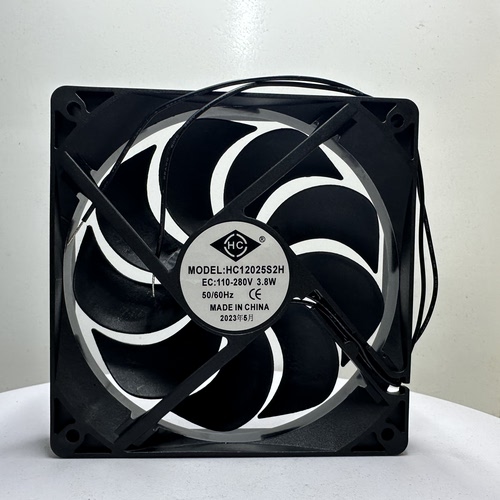 全新HC12025S2H 大风量散热风扇220V 12cm柜机箱风机EC110-280V