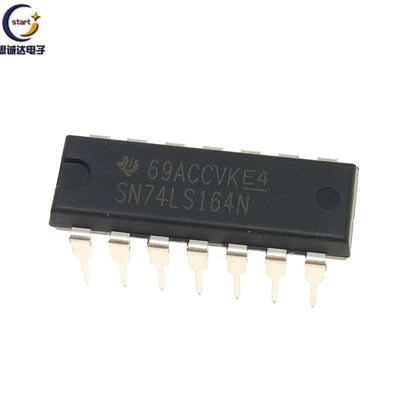 SN74LS164N DIP-14 全新原装 十进制解码器/驱动器 74LS164