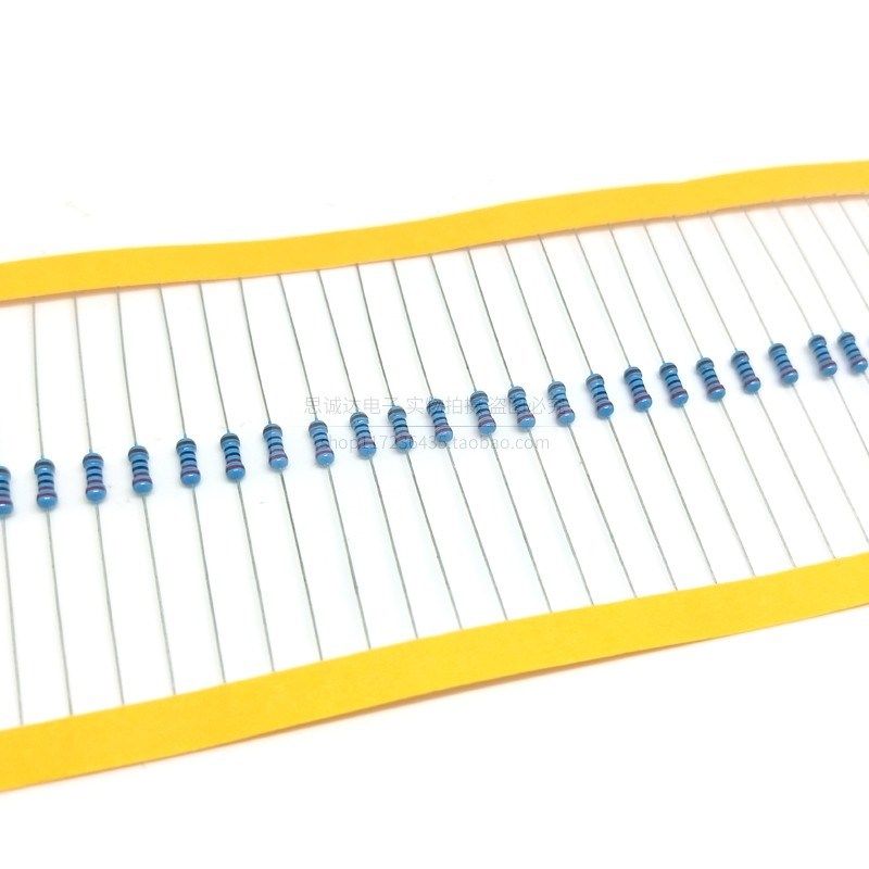 1/4W金属膜电阻1%0R0.1R0.2R0.22R0.3R0.33R0.5R0.82R