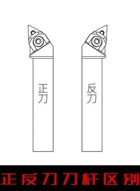 数控刀杆93度外圆车刀WTJNR/WTJNL2020K16/2525M16大压板三角刀片