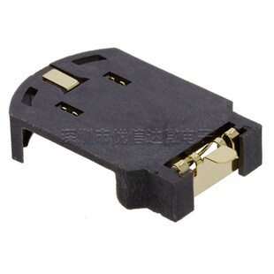 2035电池座 CR2032纽扣电池 3V CR2032电池盒 焊线式BS-8贴片镀金